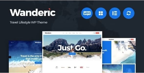Wanderic Travel Blog WordPress Theme